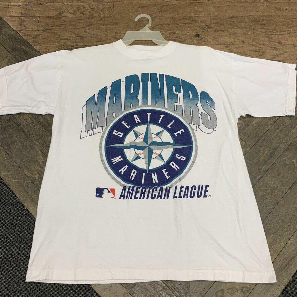 American League Seattle Mariners White Tee Shirt Tee